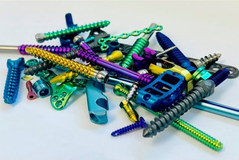 Anodizado de titanio